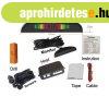 TOLAT�RADAR 4 sensoros LED+M�TER KIJELZ�S 13016