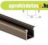 LED Alum�nium Profil Be�p�thet� M�ly [G] Bronz 2,02 m�ter