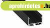 LED Alum�nium Profil SILEDA Fekete 2,02 m�ter