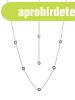 Victoria nyakl�nc ez�st sz�n�, k�vekkel, rozsdamentes ac�l, 