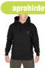 Fox Collection Black Marl Orange Hoodie pul�ver SMALL (CCL22