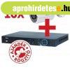 Dahua PACK-V16-HFW1000S 16 db HFW1000S kamera, NVR4216 r�gz�