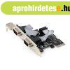 Gembird SPC-22 2 serial port PCI-Express add-on card, with e