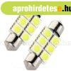 Aut�s szofita LED izz�, 6 db szuperf�nyes SMD LED-del, 36MM6