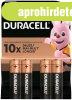 Duracell Basic MN1500 AA ceruza (LR6) alk�li elem bl/4