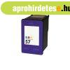 HP -hez Nr.57 (C6657A) ut�ngy�rtott sz�nes TINTAPATRON / INK