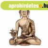 Buddha rz szobor, aranyozott, 18cm - Bodhi