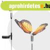 LED-es napelemes pillang (hidegfehr, 65 cm)