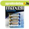 Elem AA ceruza LR6 alkaline 4 db/csomag, Maxell 