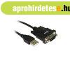 USB soros kbel APPROX APPC27 DB9M 0,75 m RS-232