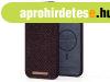Njord Salmon Leather Magsafe Case iPhone 14 Plus Eldur | Rus