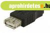 USB 2.0 Adapter Micro A Dugasz - A Aljzat Fekete