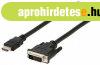 Nagy Sebess�g� Hdmi K�bel HDMI Csatlakoz� - DVI-D 24+1p T�s 