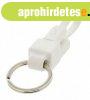 USB 2.0 K�bel A Dugasz - Micro B Dugasz Lapos 0.10 m Feh�r