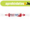 Akril marker 2-3mm, �s 5-10mm, 3D k�tv�g� Edding 5400 piros