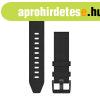 �rasz�j Garmin 22 mm fekete b�r b�r, fekete csat (QuickFit) 
