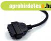 OBD2 16pin szerelhet� k�bel adapter anya diagnosztikai inter