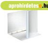 Gy�r�sk�nyv panor�m�s A4, 2,5cm, 4 gy�r�, PP Esselte feh�r
