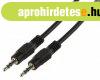 3.5mm stereo jack - 3.5mm sztere� jack k�bel 10m
